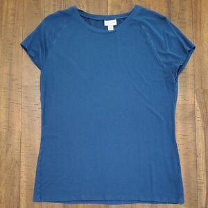 Isaac Mizrahi for Target Y2K Women's Teal Short Sleeve Shirt - Size XL